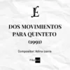 DOS MOVIMIENTOS PARA QUINTETO (1991) - Adina Izarra